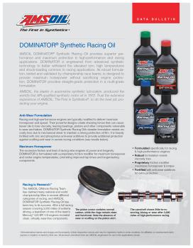 AMSOIL DOMINATOR 15W-50 Racing Oil 946mL